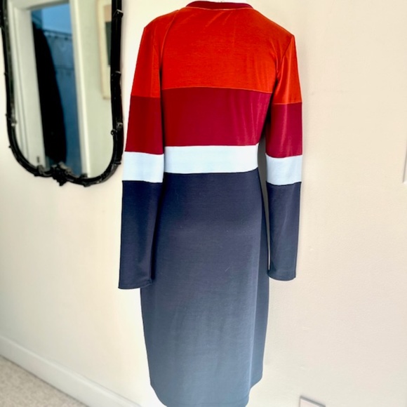 Shappy Apple Sunrise Ponte Dress NWT size 12 - Picture 7 of 9